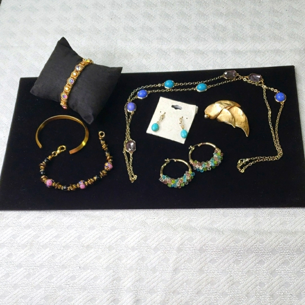 Jewelry Gold 7 Piece Bundle